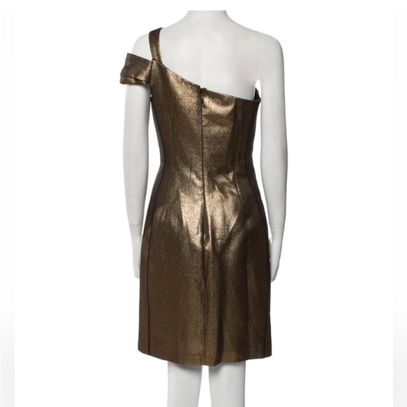 J Mendel Paris authentic gold dress in size 12. EUC. Absolutely gorgeous - Picture 11 of 14